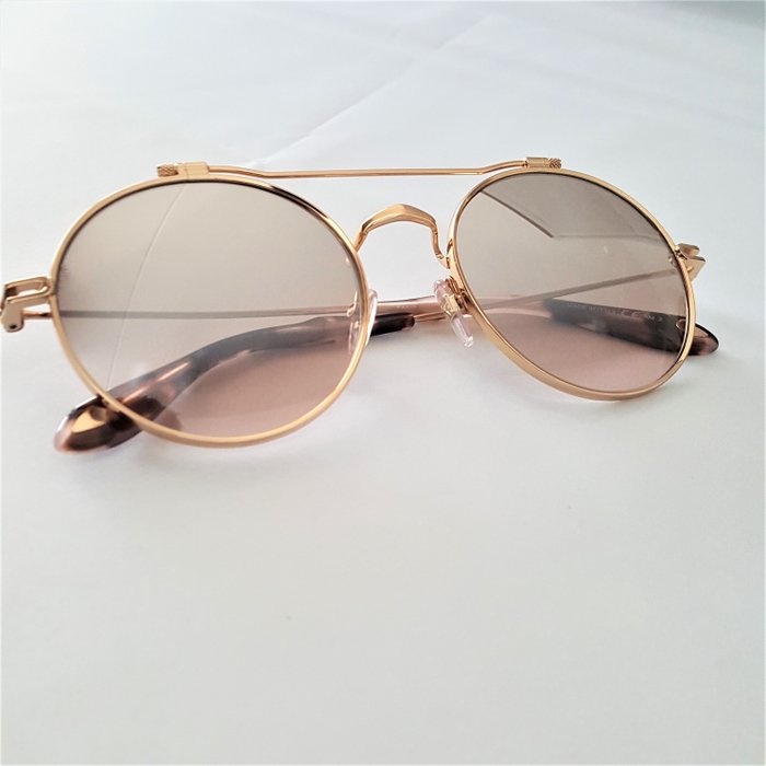 Givenchy - Round Aviator Gold Special Temples Marble - New - Catawiki