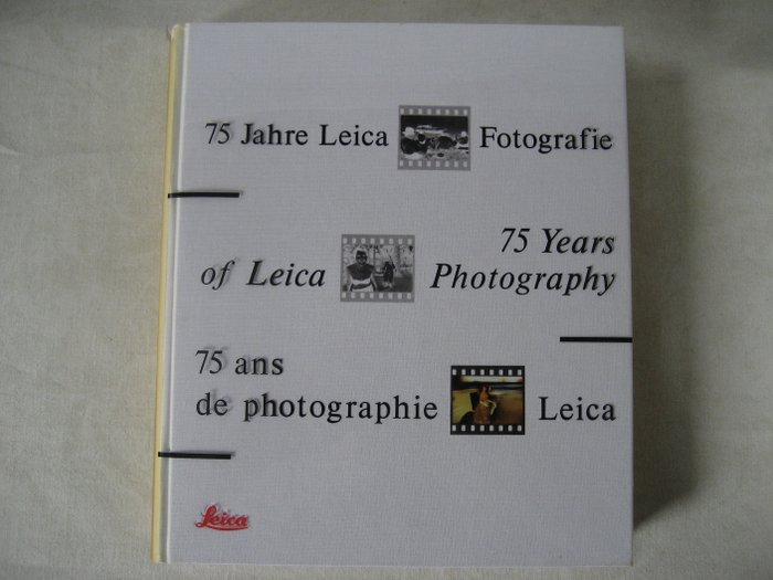 75 Years of Leica Photography Hardback Book 