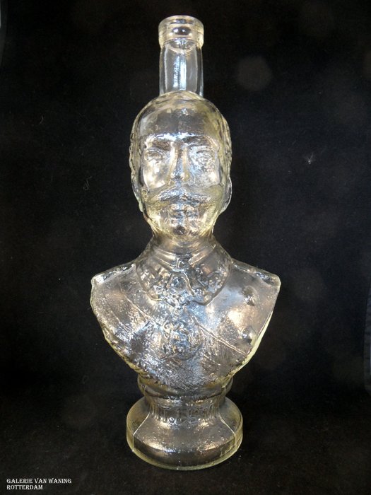 Victor Emanuel III-瓶子 - 玻璃 - Early 20th century
