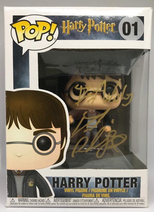 Harry Potter - Daniel Radcliffe - Autograph, Funko POP, Signed, with COA