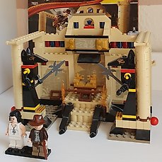 Lost Tomb LEGO 7621 INSTRUCTION MANUAL ONLY INDIANA JONES