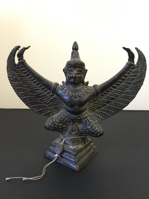 Antiker Bronze Garuda Vogel - Bronze - Thailand - Mitte des 20. Jahrhunderts