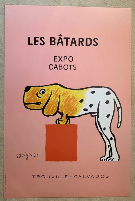 Raymond Savignac - Expo-cabots (originale) - década de 1980