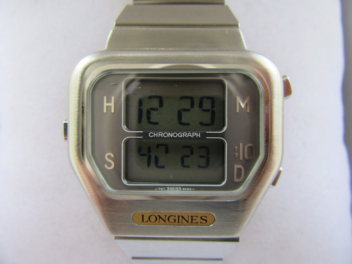 Longines - LCD L7871 Chronograph - Ref. 787 - 6022 - Mężczyzna - 1970-1979