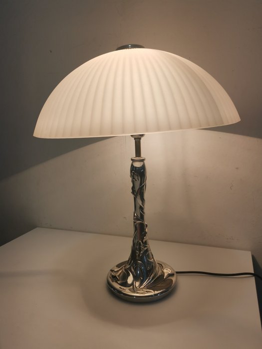 Ottaviani - Lámpara de sobremesa - Chapado en plata, Vidrio