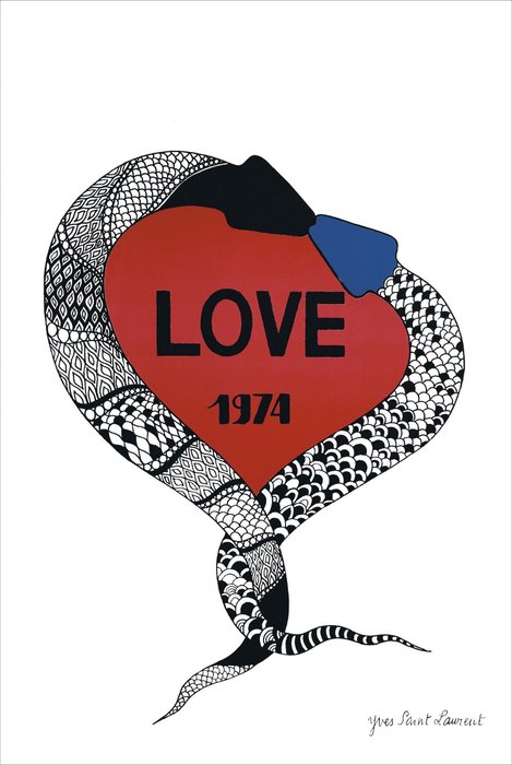 Yves Saint Laurent - Love 1974 - 1974 - Années 2010