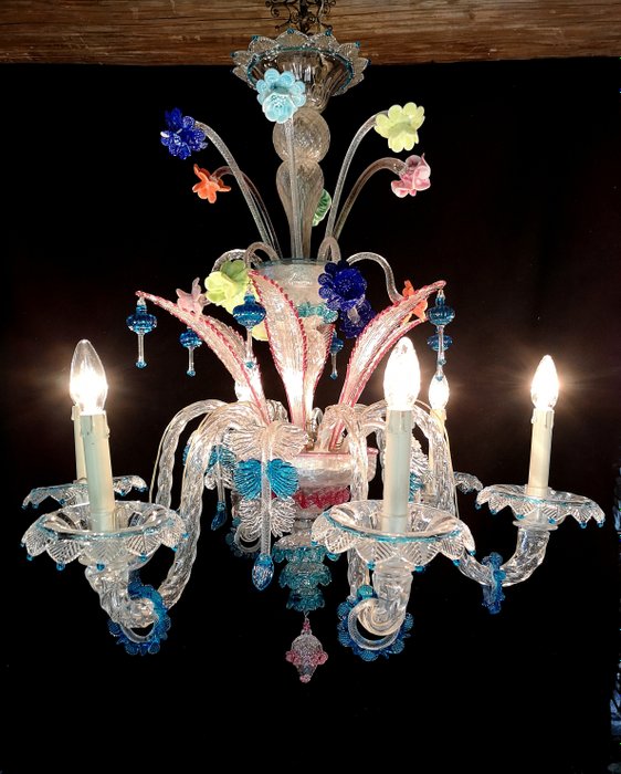 Murano-Venezia - Antique Murano chandelier