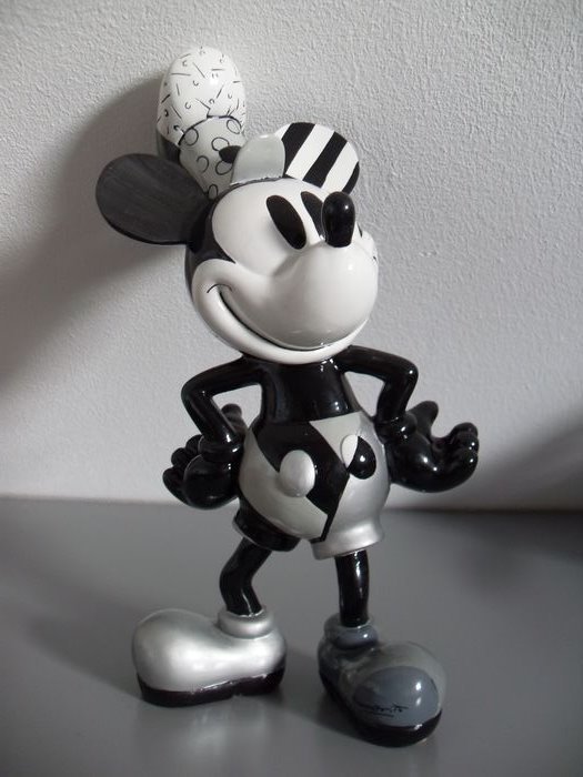 Enesco Romero Britto - Disney Mickey Mouse Steamboat Willie Figur