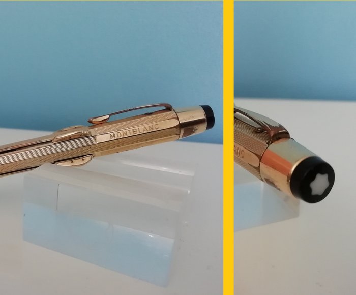 Montblanc - * n.54 * 4-color ballpoint pen, four colors ballpoint pen gold DOUBLE