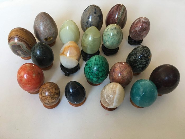 huevos de piedra (19) - Piedra (piedra mineral)