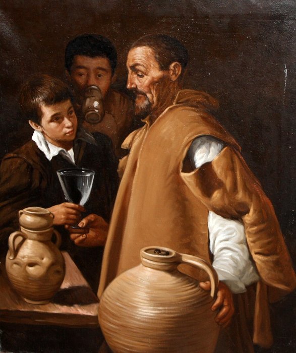 Anónimo - El aguador de Sevilla (según Diego Velázquez)