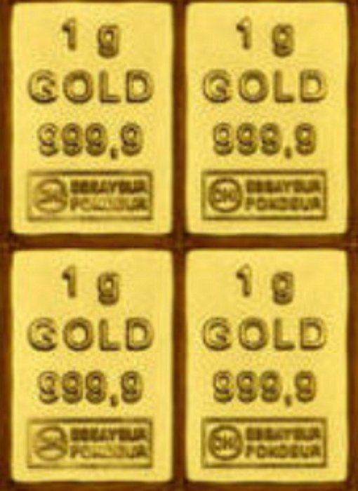 4 x 1 Gramm - Oro .999 - Valcambi Goldbarren LBMA Zertifiziert - Molte