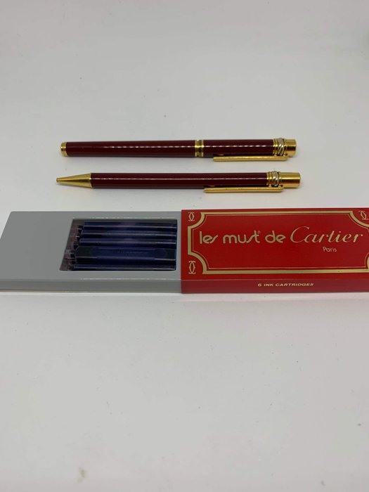 Cartier – Vulpen – Complete collectie van 2