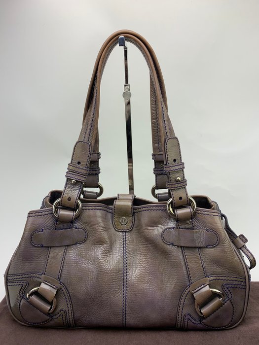 Céline - Fashion Grey Leather Tote bag - Catawiki