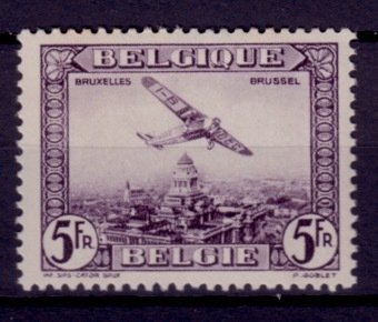 Belgia 1930/1958 - Lentoasema - OBP : PA 1/35 (zonder 10A/11A) + M 1/5