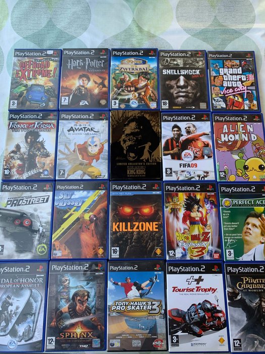 sony games ps2