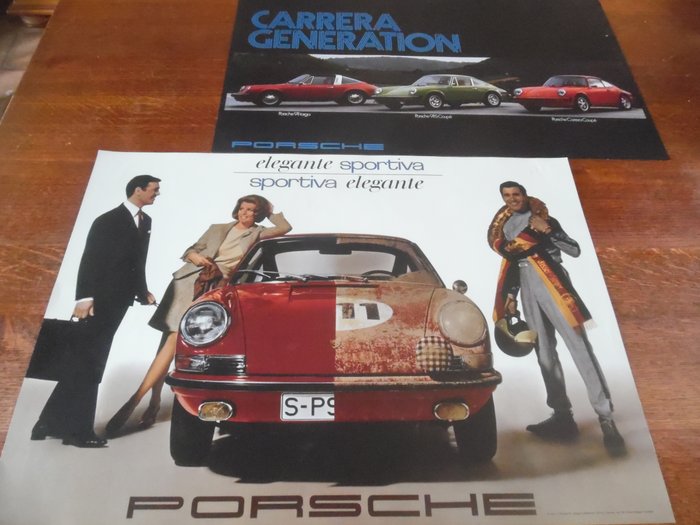 Advertising 1967 Porsche 911 Targa Postcard 