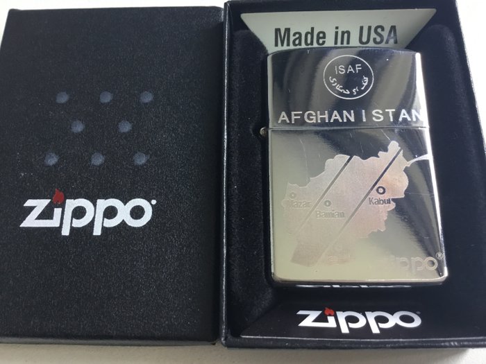 Zippo - Brichetă - ISAF Afganistan de 1
