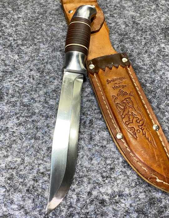 挪威 - Norwegian Knife BRUSLETTO NORWAY - 1930s/40s - Hunting - 刀