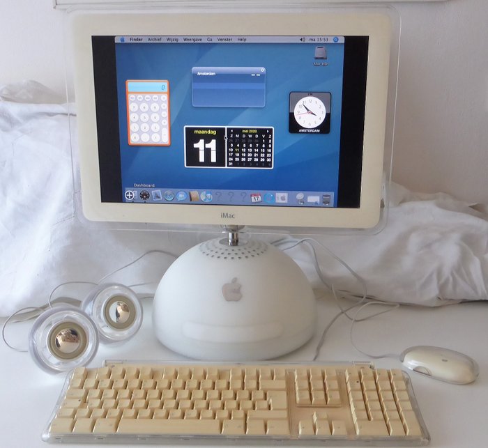 Apple iMac Power PC G4 - Vintage - Colecionável - Excelente design