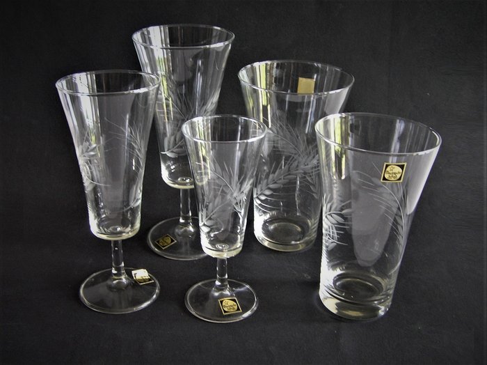 W.J. Rozendaal - Crockery service - Glass
