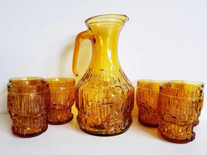 Bormioli - Vintage glass sett - Vitrosax glass