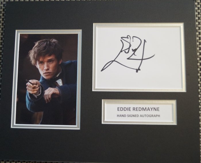 Eddie Redmayne Autograph Phantastische Tierwesen Autogramm