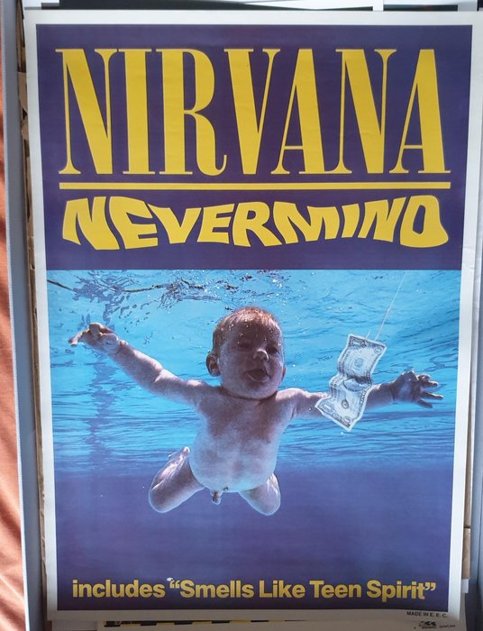 Promozionali - Nirvana, Pear Jam, The Who - 7 Posters - 1991