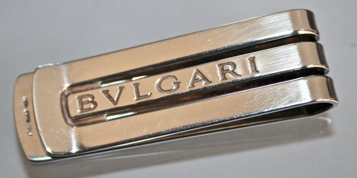 Bvlgari - 925 Silver - Sedelklämma