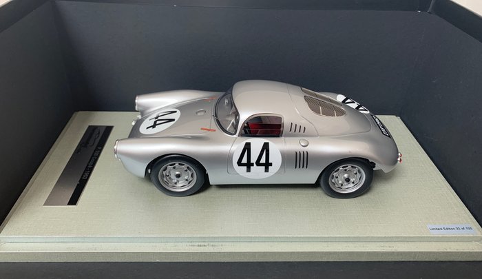 Tecnomodel - 1:18 - Porsche 550 Coupe - Le Mans 1953 - TM18-32C - Bardzo rzadko: nr 23 lub tylko 100 - obejmuje OVP