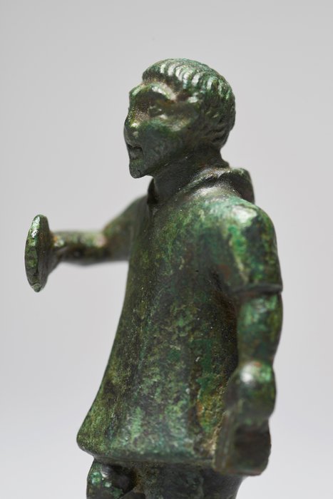 Oud-Romeins Brons Komiek figuur - (1)