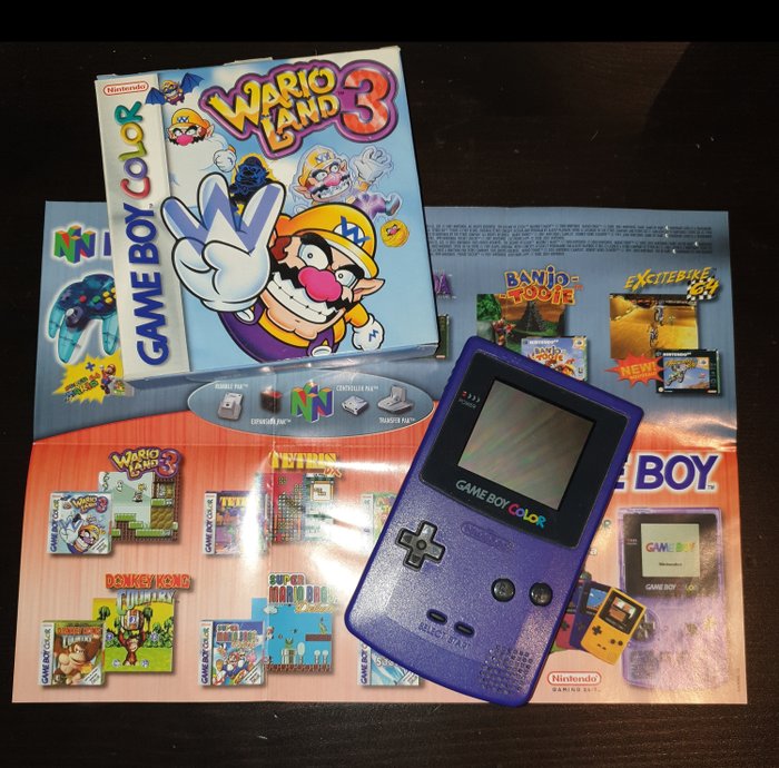 1 Nintendo Gameboy Color - 游戏控制台(1) - 游戏完成盒装，主机无盒- Catawiki