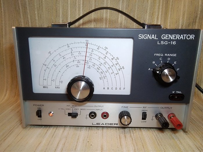 Leader - Type LSG-16 - Audio testing equipment, Generator sygnału