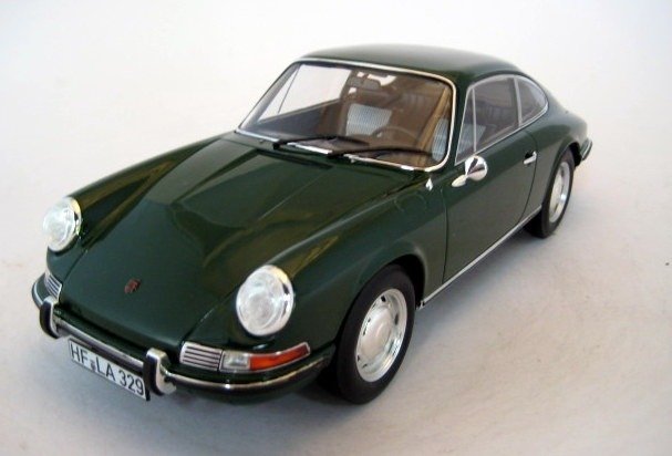 Norev - 1:18 - Porsche 911 L Irish Green 1968 - Limited Edition - Nieuwstaat in doos