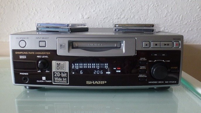 Sharp - MD-R1 mk2 - Supporto MiniDisc