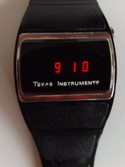 Texas Instruments - LED-Uhr - Unissexo - 1970-1979
