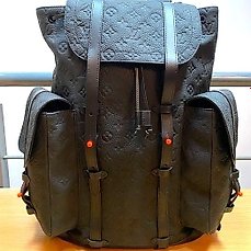Virgil Abloh CHRISTOPHER Leather Backpack Monogram