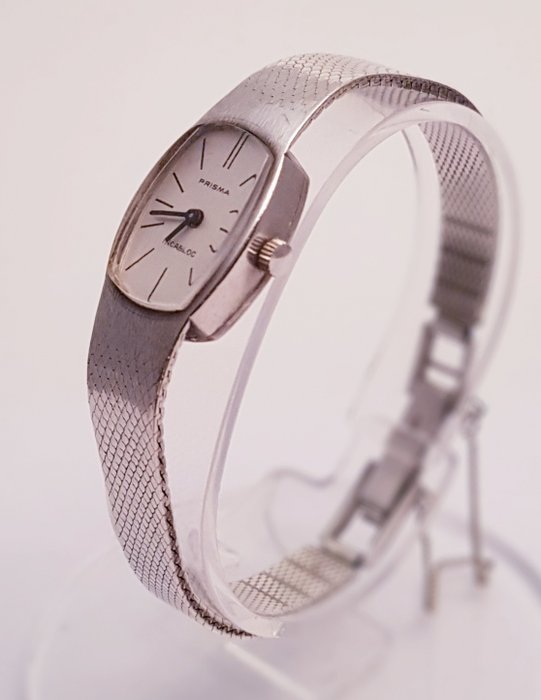 Prisma, Nederland. - 835 Plata - Reloj vintage para mujer.