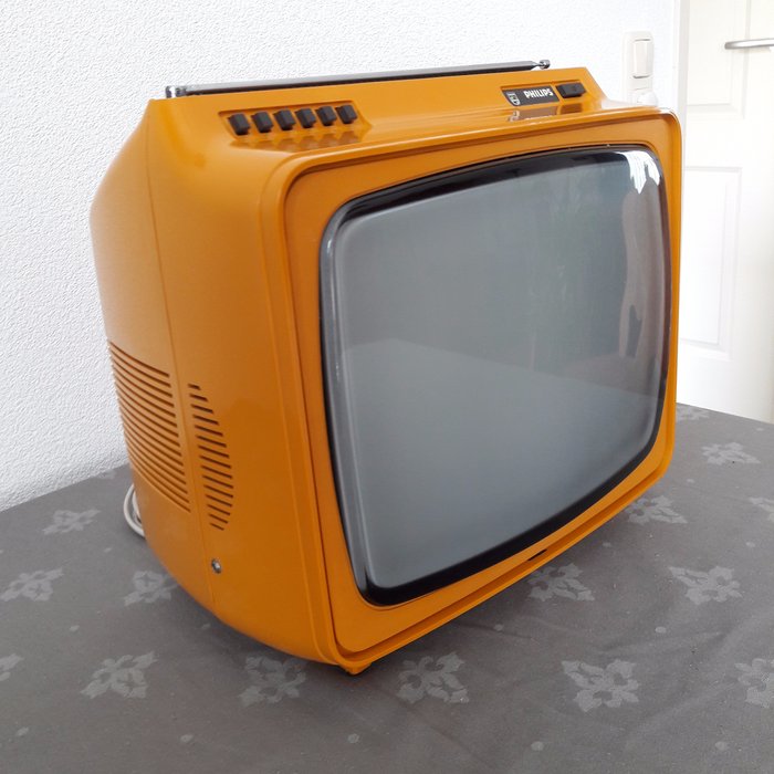 Philips - Vintage TV (1978), restaurert - Model: 12b610