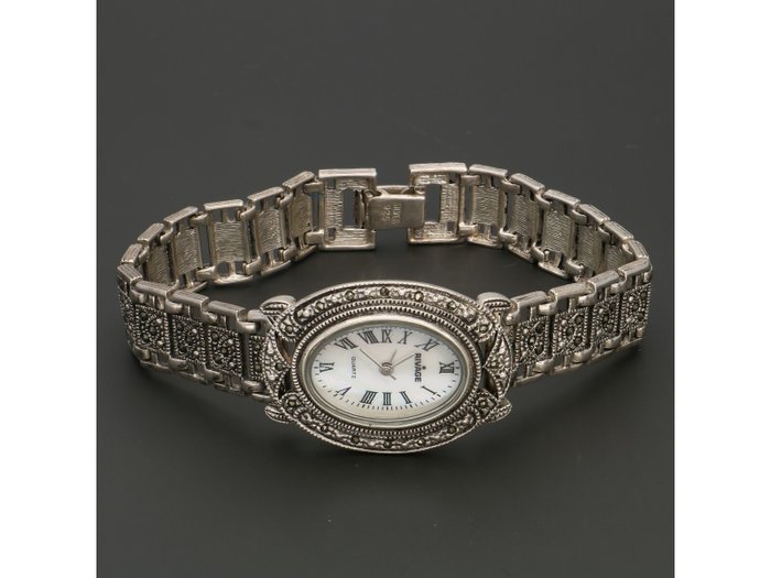 Rivage - 925 Zilver - Horloge Markasiet