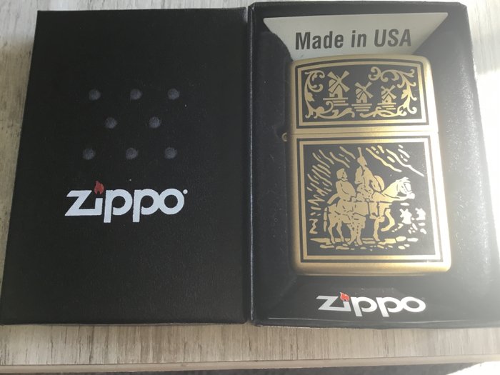 Zippo - Feuerzeug - Zippo La Mancha Don Quijote Limited Edition von 1