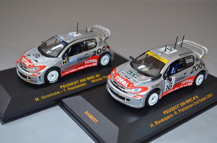 多様な 43 プジョー 206 WRC