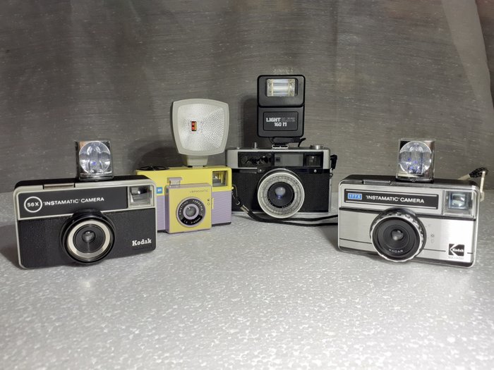 Ferrania, Kodak, Amica Kodak 177X e 56X,
Amica Eyelux 28,
Ferrania Veramatic 3M