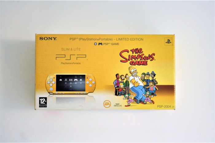 1 PSP Slimline Simpsons special limited edition - Consola com Jogos (1)