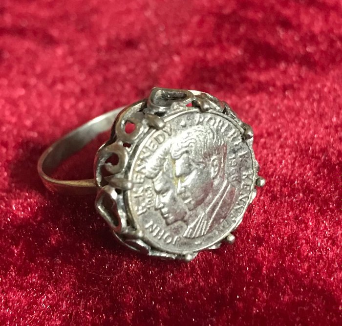 925 银 - 戒指, 约翰·肯尼迪和罗伯特·肯尼迪