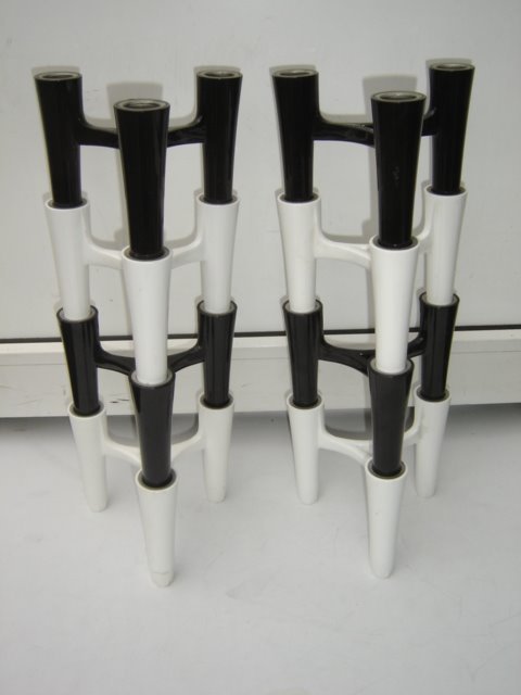 Koziol design - Koziol - Modulært design - otte stabelbare lysestager i persplex - Hommage,
