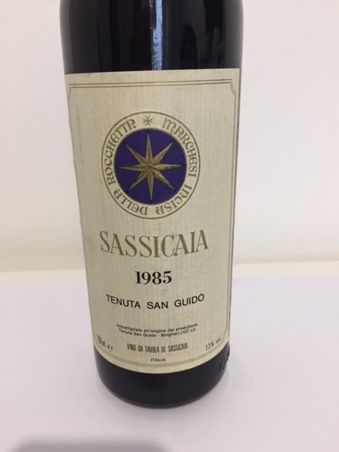 1985 Tenuta San Guido Sassicaia - Bolgheri - 1 Pullo (0.75L)