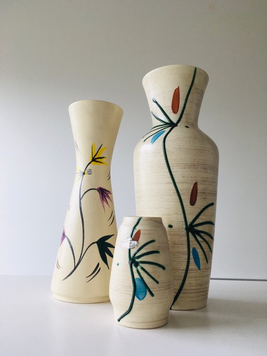 Bay Keramik (West-Germany) - Vase (3) - Steingut