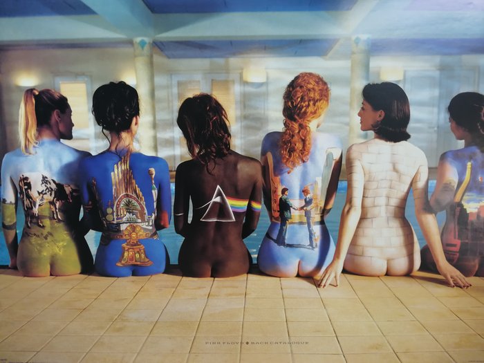 Pink Floyd - Catalogue In Tatu Art Women - Original Lithograph - 1987/2002