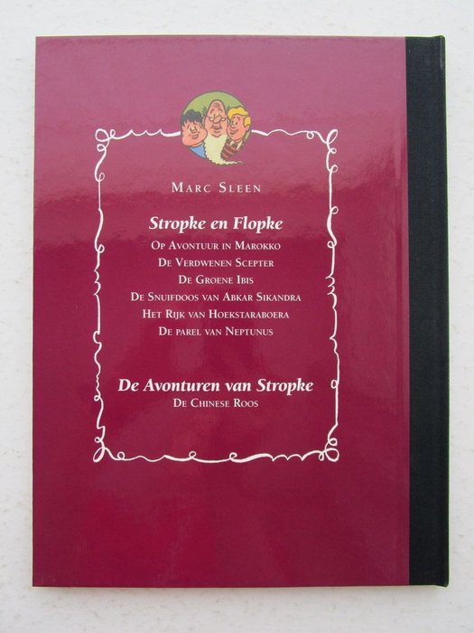 Image 2 of Stropke en Flopke - De parel van Neptunus (met zwarte rug en alternatieve cover) - 20 expl , auteur
